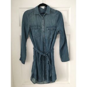 American Eagle Outfitters Denim Shirt Dress